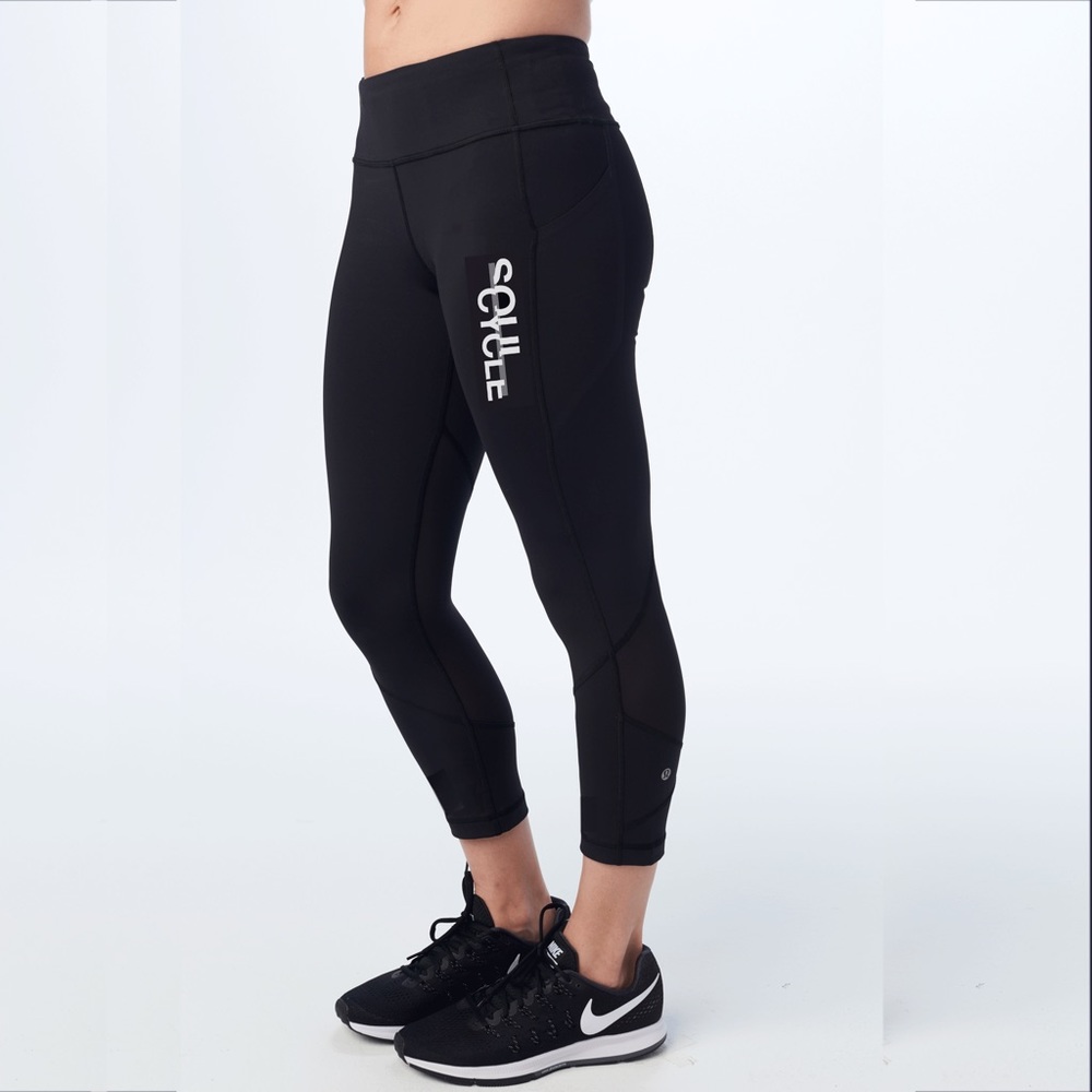 Lululemon soul cycle pace rival crop leggings 8